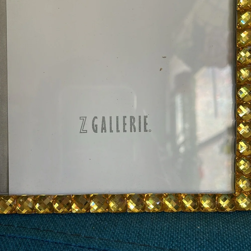 Z Gallerie yellow gemstone picture frame